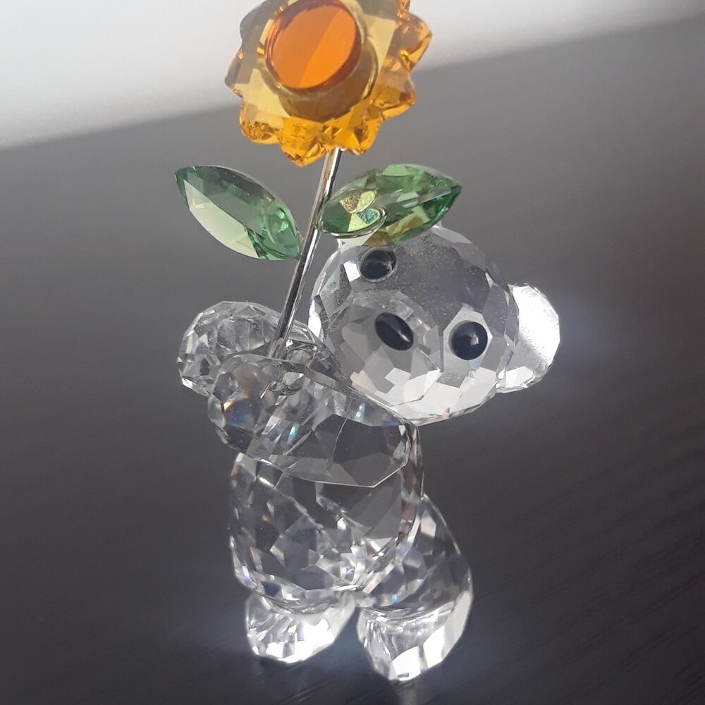 SWAROVSKI 'Especially For You' Sunflower Kris Bear